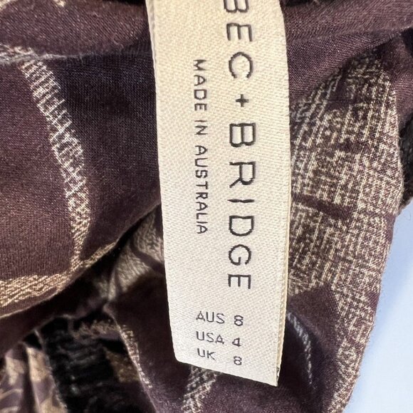 Bec + Bridge Desert Palm Cutout Maxi Dress $400 - Picture 11 of 13